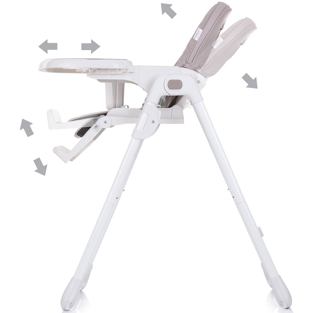 Scaun de masa Chipolino Eat Up Sand, confortabil - imagine 4