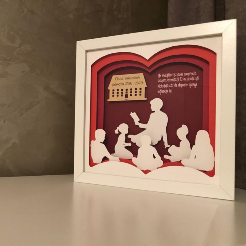 Tablou Luminos Învățătoare Noorhandmade - imagine 5