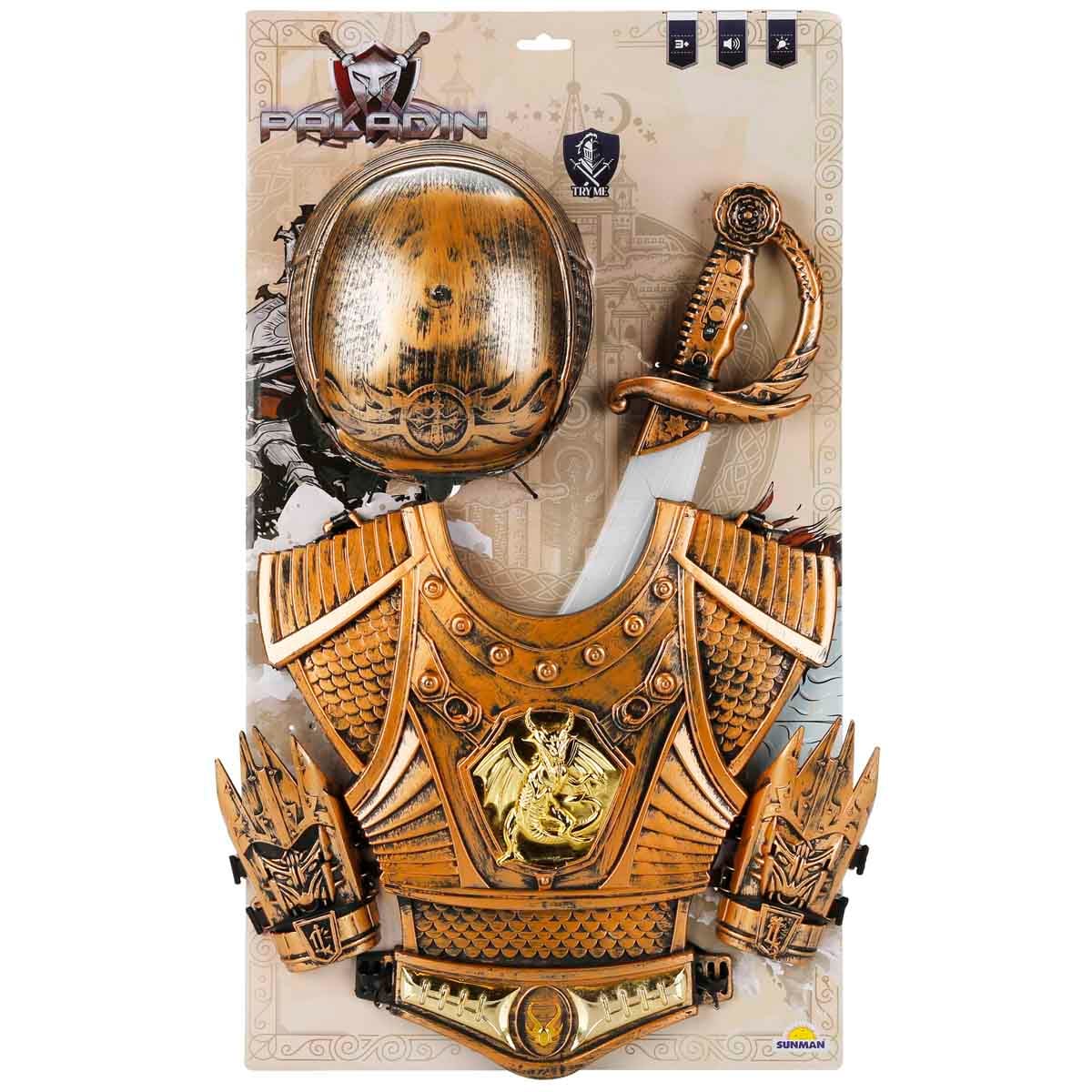 Set Paladin Cavaler cu Lumini și Sunete