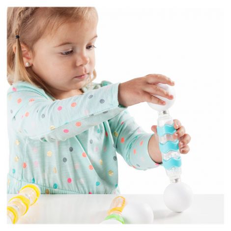 Grippies Shakers Guidecraft, set magnetic 30 piese STEM - imagine 2