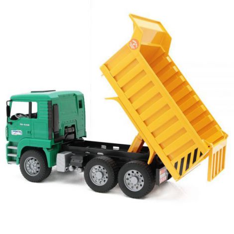 Camion Basculanta MAN TGA Bruder | Jucarie Realista - imagine 5