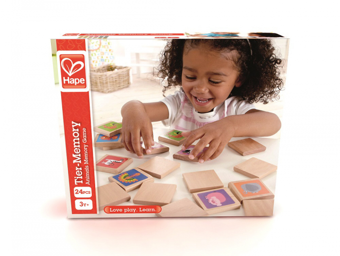 Hape Joc de Memorie Animalele – Lemn Ecologic