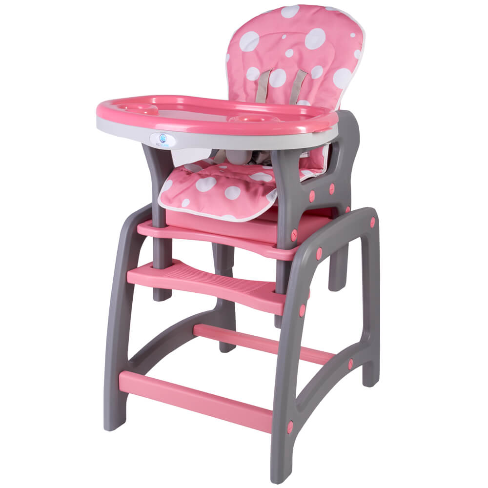 Scaun de Masă Multifuncțional Kidscare Roz - imagine 4