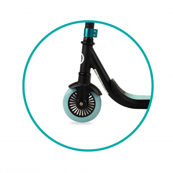 Trotineta QKids Bro Green, Pliabila, Ghidon Reglabil - imagine 5