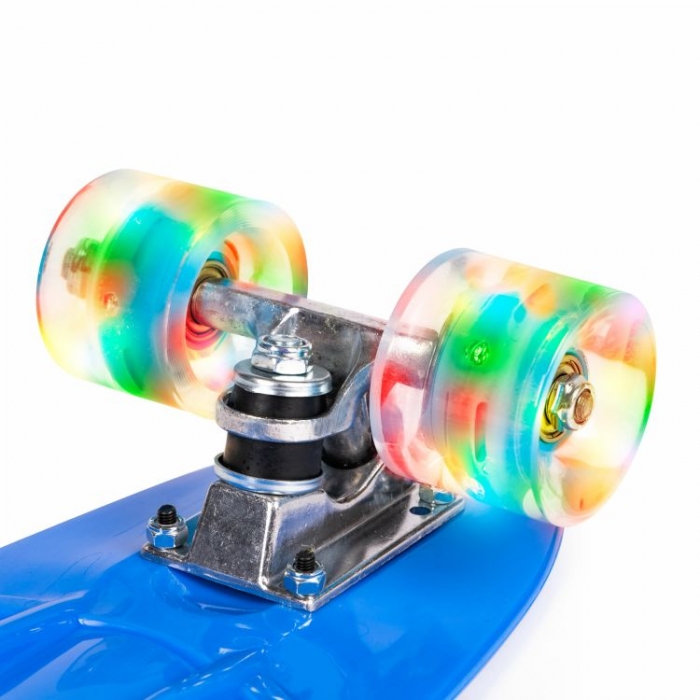 Penny Board Ecotoys LED Albastru pentru Copii - imagine 7