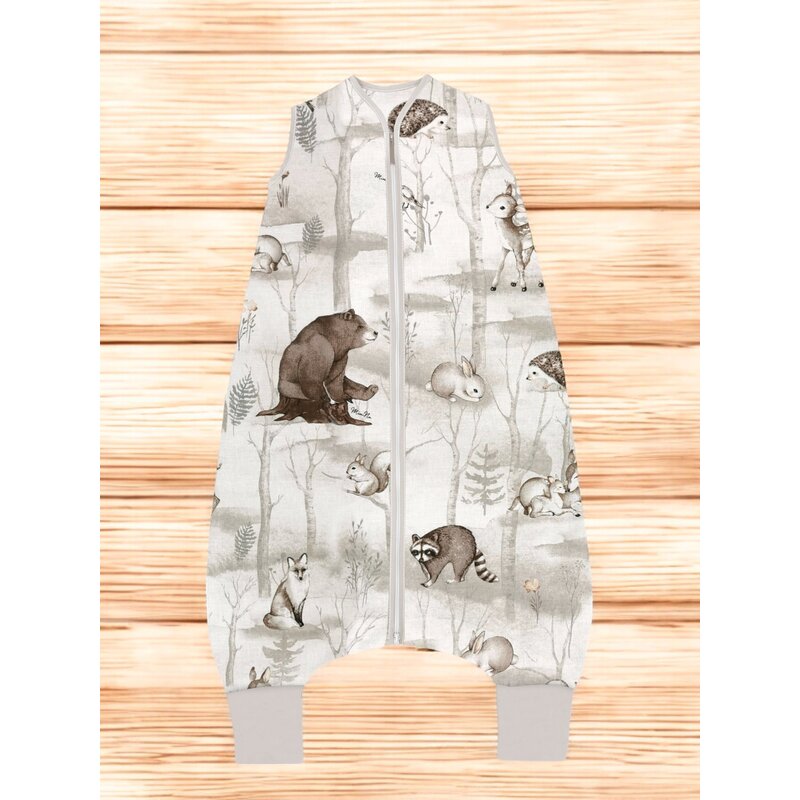 Sac Dormit MimiNu Iarnă Woodland - Siguranță și Confort