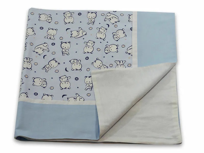 Paturica Baby Bear Albastru Finet KidsDecor