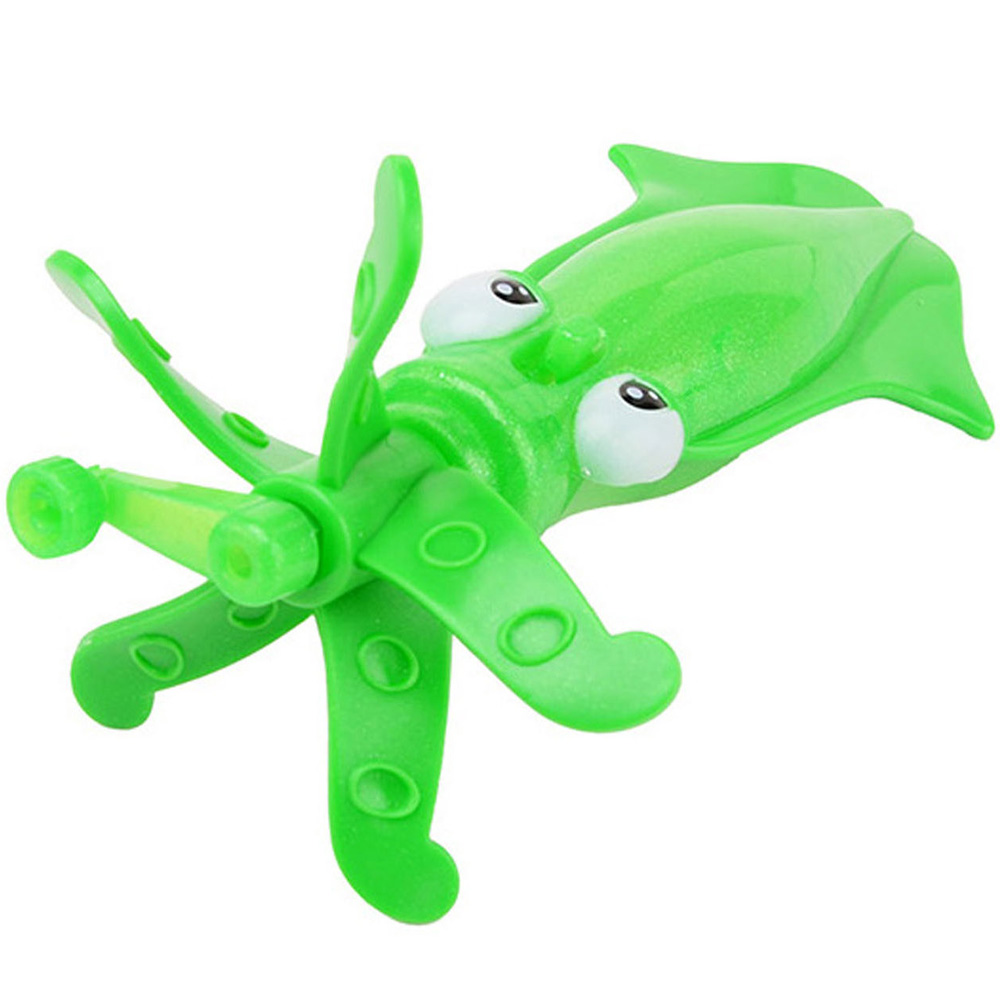 Jucarie Apa Calamar Verde cu Elice 15 cm - imagine 2