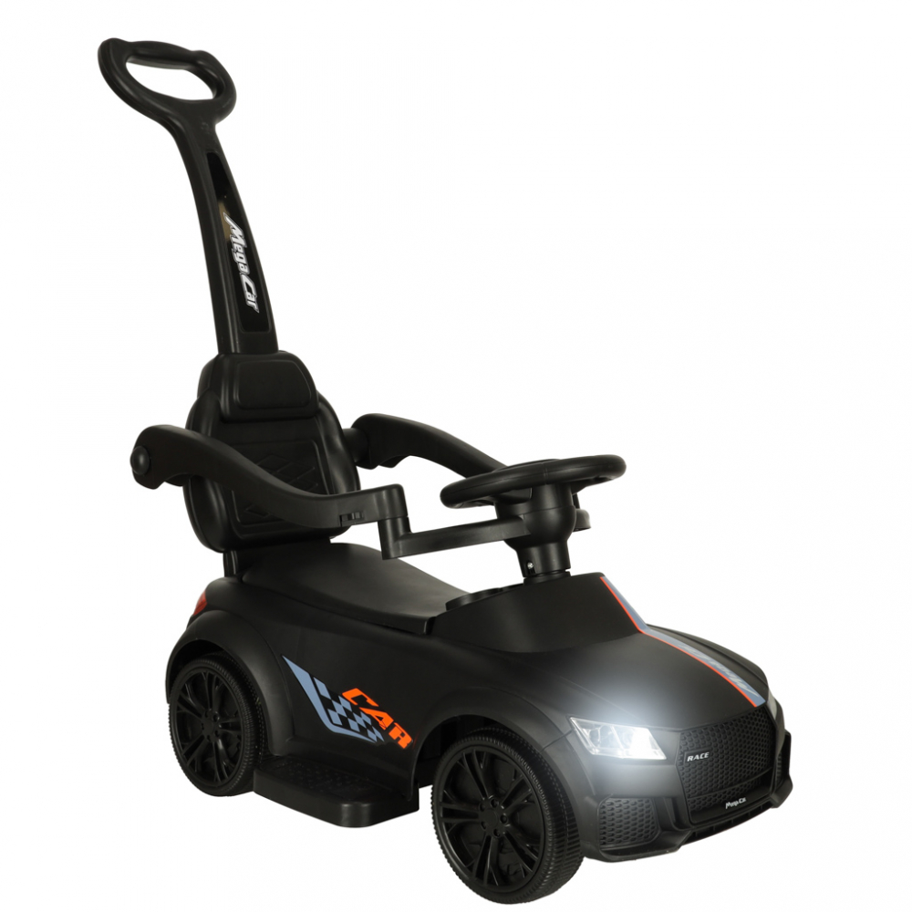 Masinuta Ikonka cu maner si sunete, negru - imagine 11