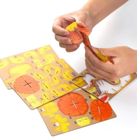 Puzzle 3D Leu cu Sunete Mieredu | 58 Piese - imagine 7