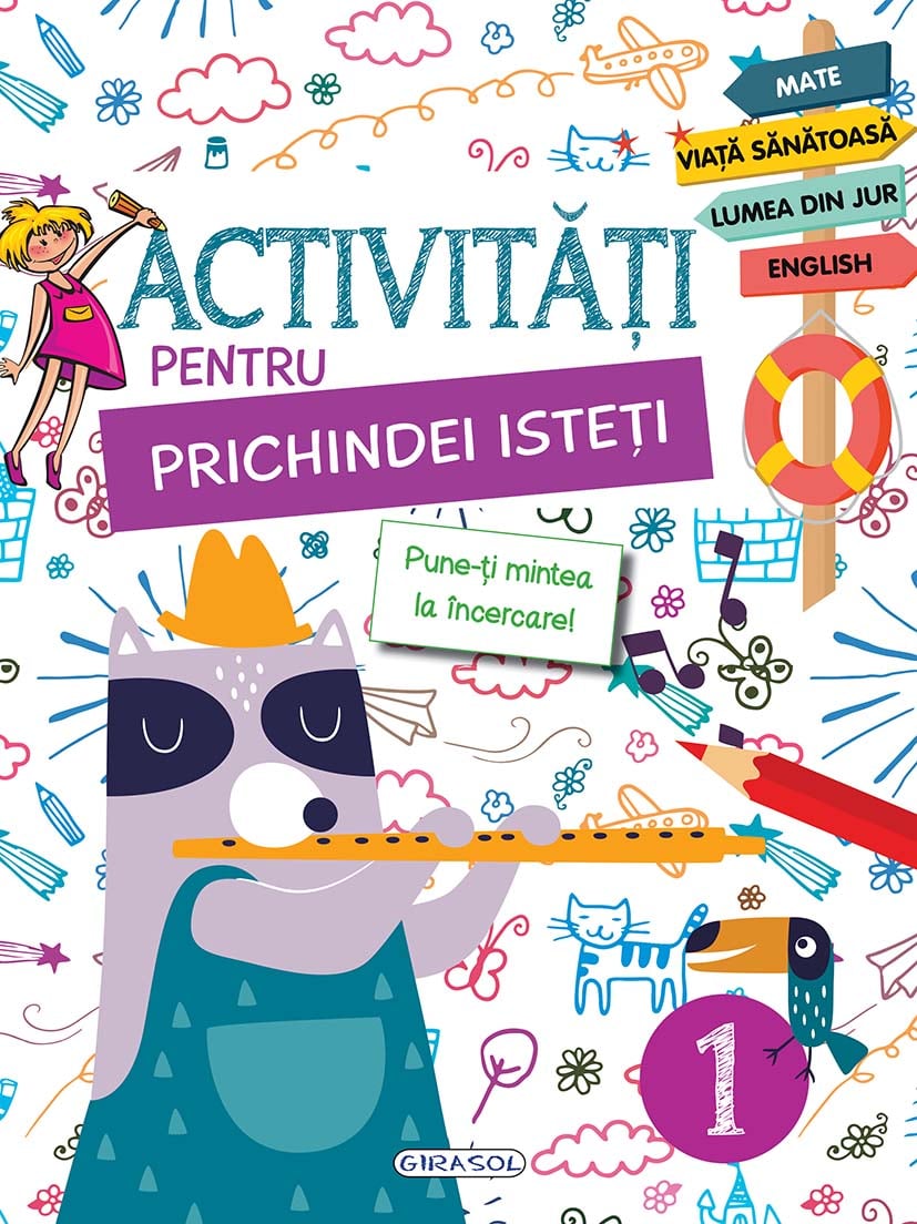 Carte Activitati Copii Vol.1 | Girasol