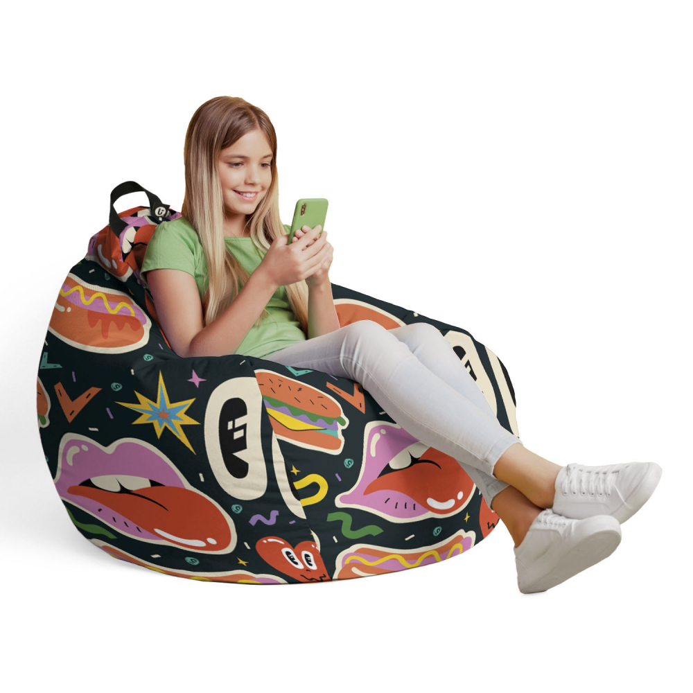 Husa Puf Bean Bag Para L, Updeco - imagine 4