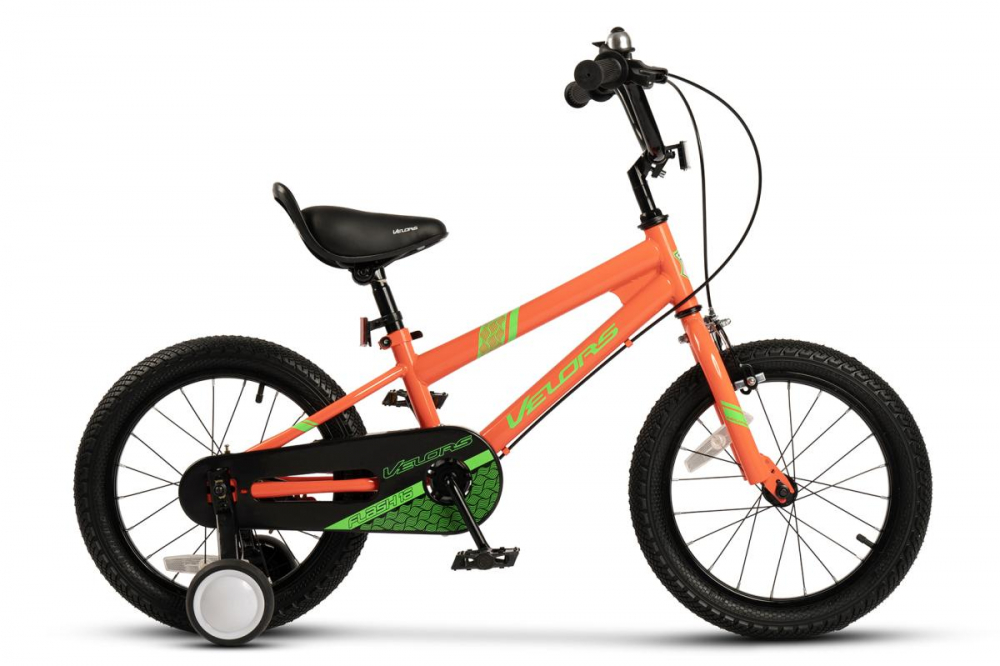Bicicleta Velors 16" pentru Copii | Initiere Sigura