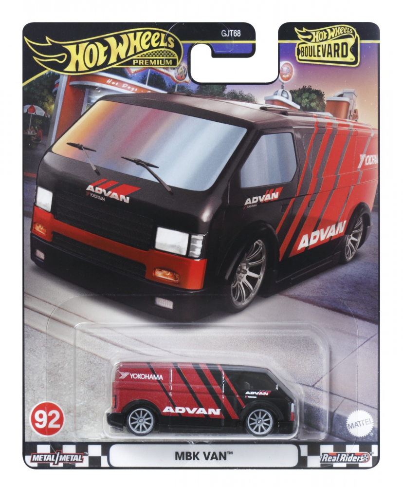 Hot Wheels Boulevard MBK Van 1:64 Metalica
