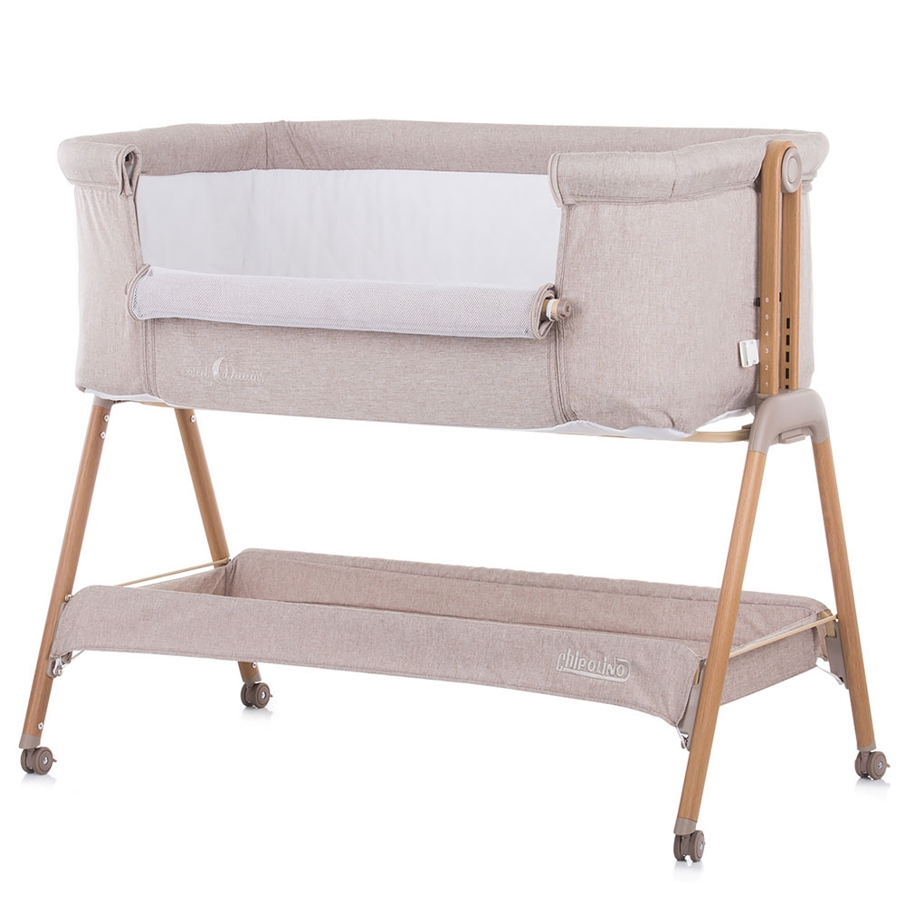 Patut Co-Sleeper Chipolino Sweet Dreams Mocca