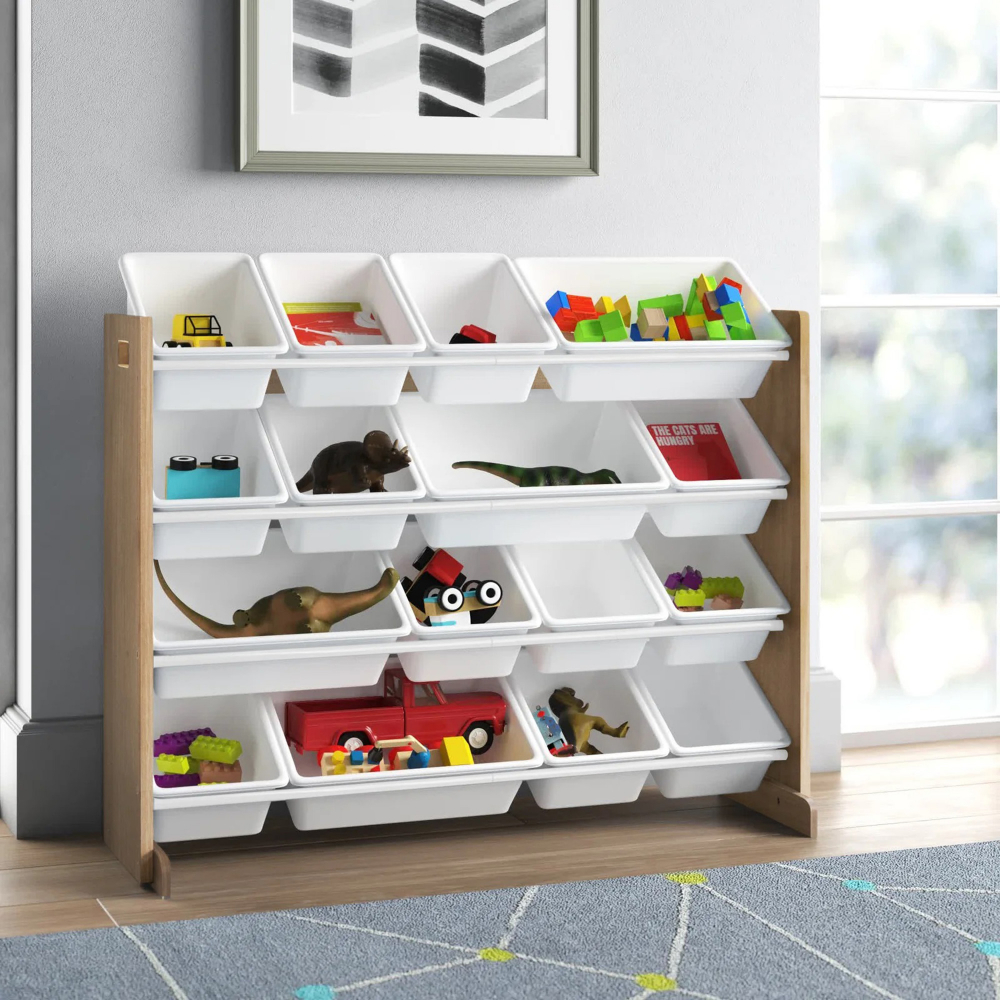 Organizator Ginger Home 16 Cutii, Alb