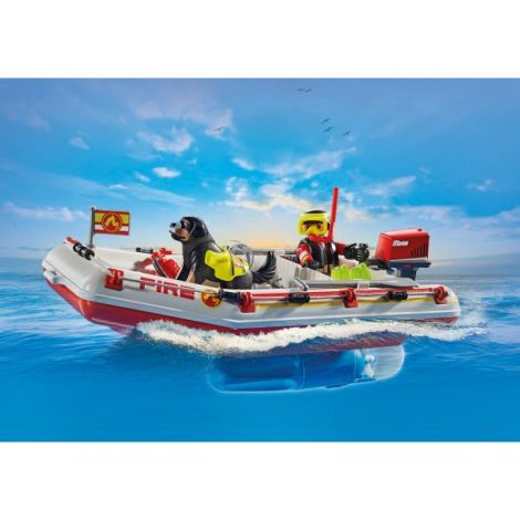 Playmobil Barcă Salvare cu Scuter - Aventură Marină! - imagine 5