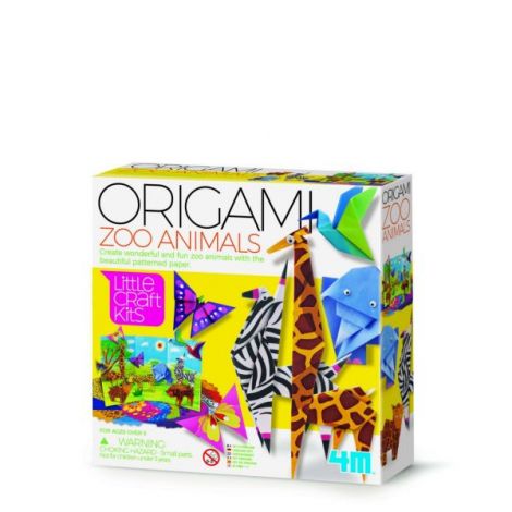 Set Origami Animale Zoo 4m - Creație Copii 5+