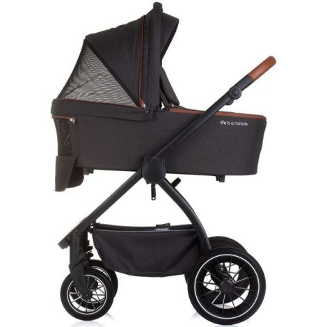 Carucior Chipolino Prestige 3 in 1 Negru - Sistem Complet - imagine 5