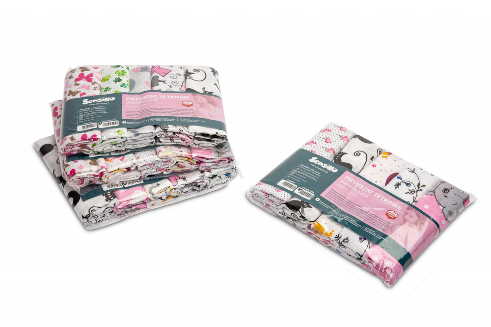 Set Scutece Tetra Sensillo Girl, 70x80cm - imagine 2