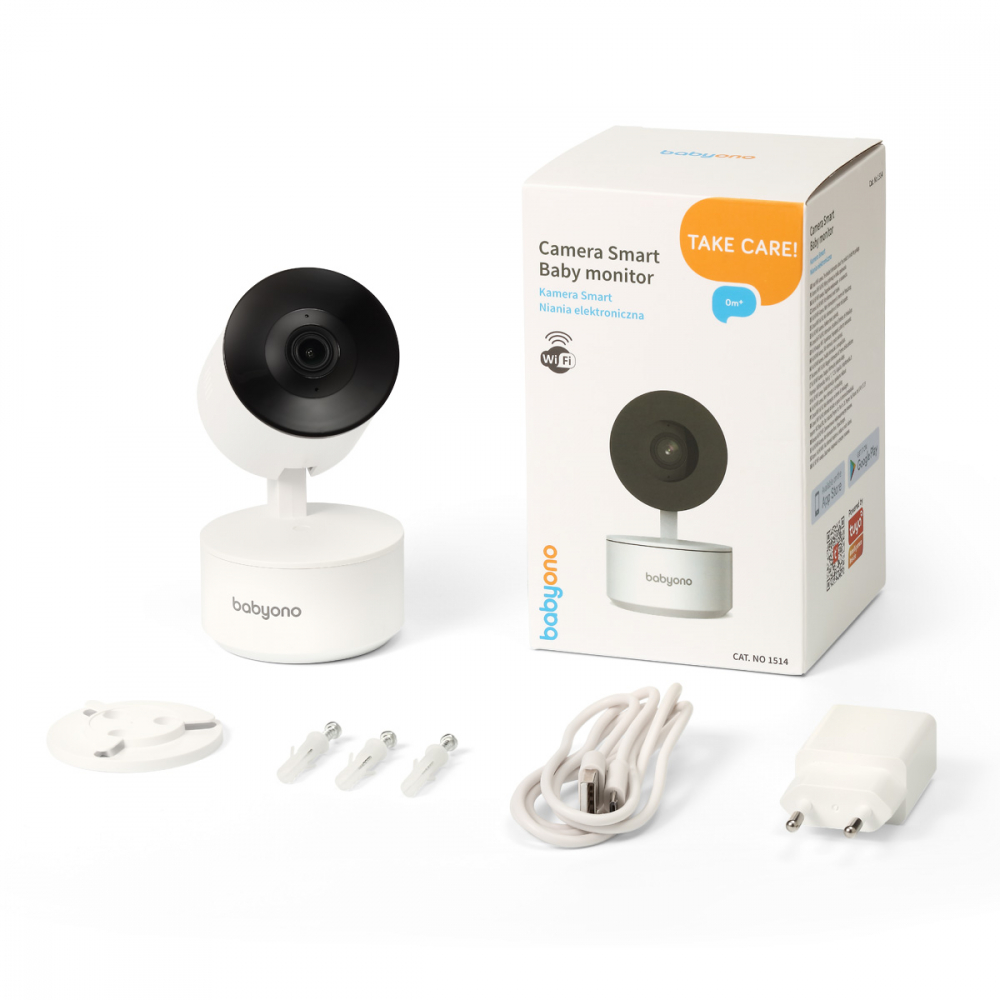 Camera Smart Monitorizare Bebe Babyono cu Video și Audio - imagine 12