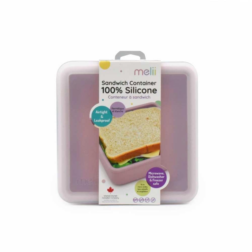 Melii Recipient Silicon Sandwich Pink - Pranz Copii