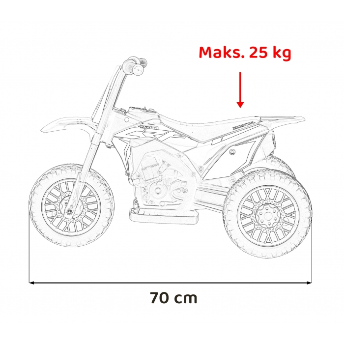 Honda CRF 450R Electrică Verde 30W Copii - imagine 10