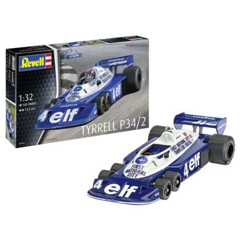 Machetă Tyrrell P34 Revell | Asamblează Legendara