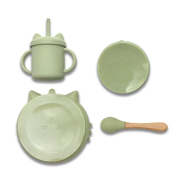 Lorelli Set Hranire Silicon 4 Piese 6luni+