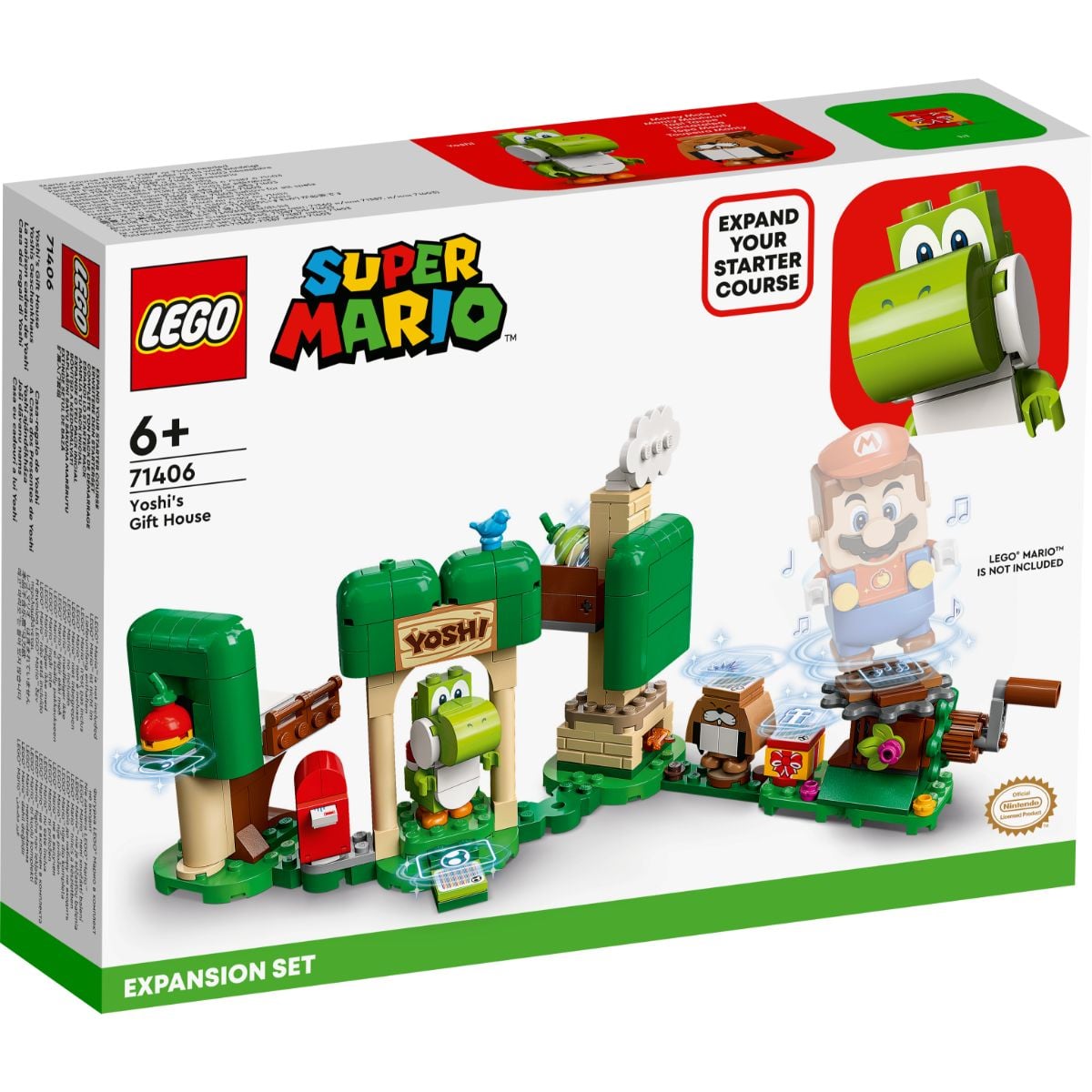 LEGO 71406 Casa cu Cadouri a lui Yoshi - Set Extindere