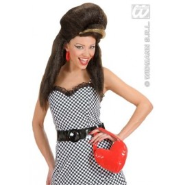 Genantă Inimă Vinyl Widmann | Accesoriu Carnaval