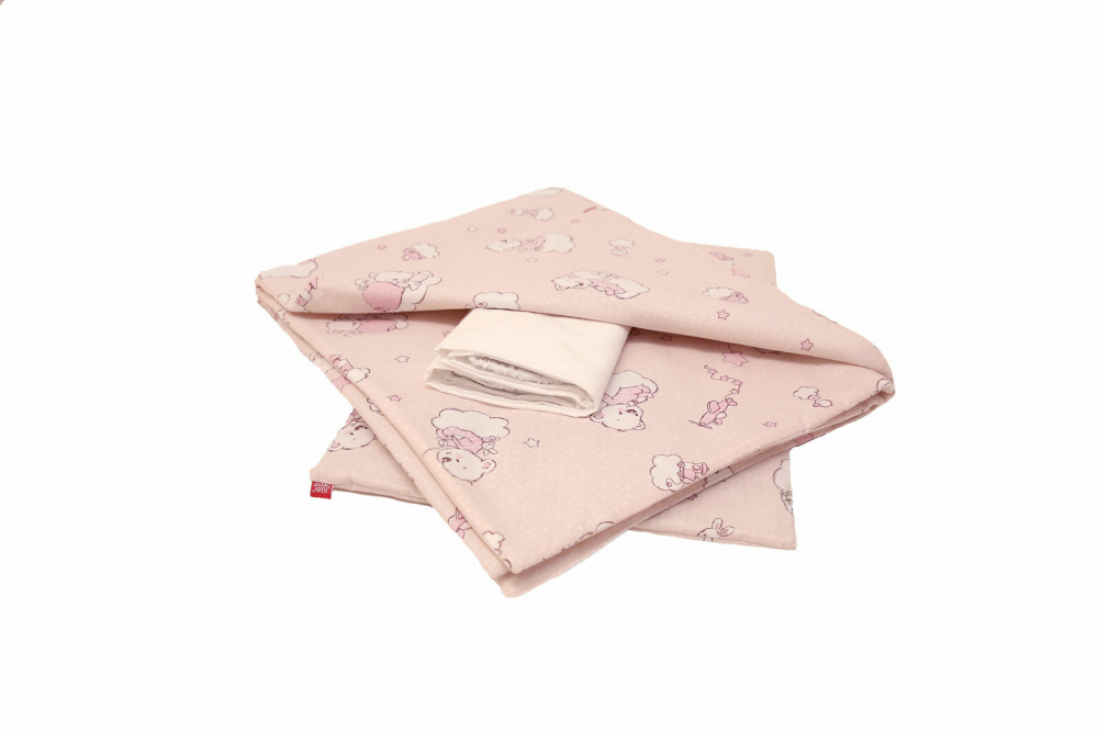 Lenjerie pat copii Ursuletul Martinica | Kids decor - imagine 3