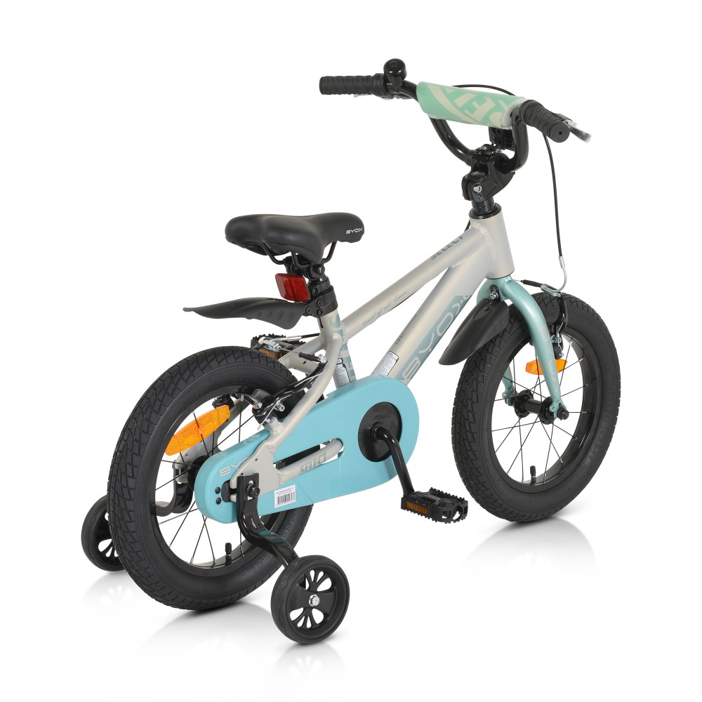 Bicicleta Byox Select 14" Mint, cu Roti Ajutatoare - imagine 2