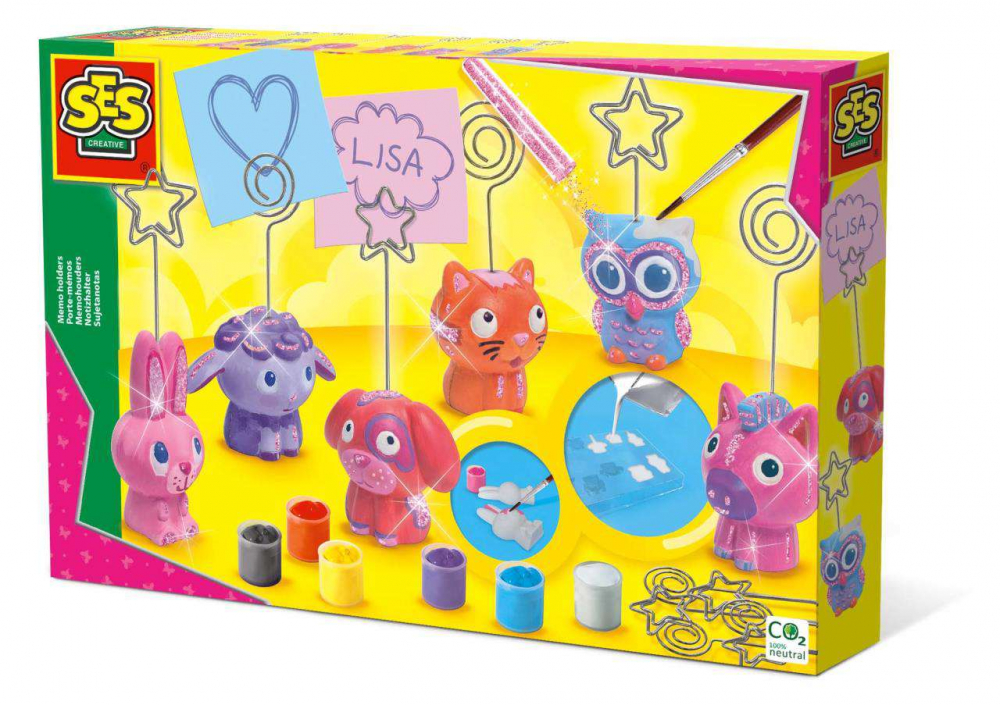 Set Mulaj Memo Holders Animale Ses Creative