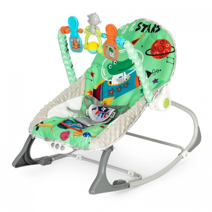 Balansoar 2 in 1 Ecotoys cu vibrații și sunete