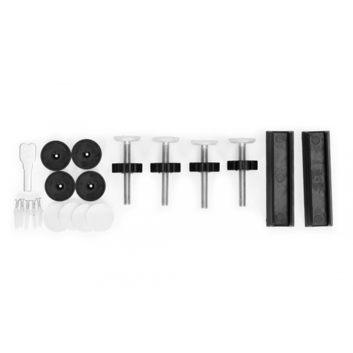 Poarta Siguranță Ecotoys 74-100 cm Lemn Metal - imagine 6