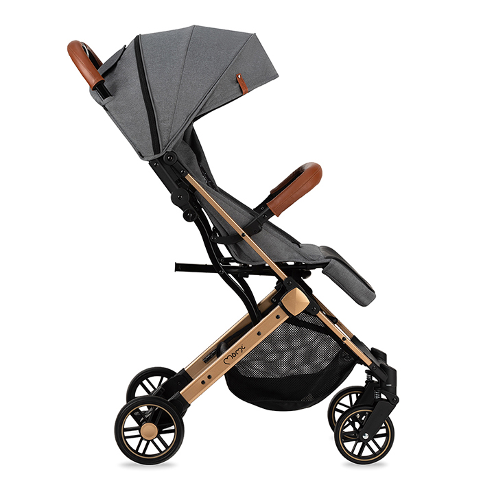Carucior Sport Estelle Momi Gold Grey - imagine 2