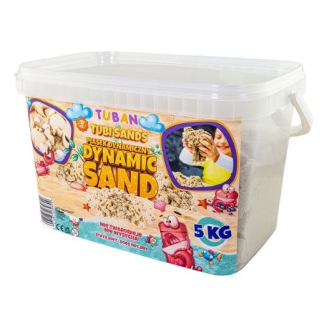 Nisip Kinetic Tuban Natural 5kg - Dezvoltare Creativă