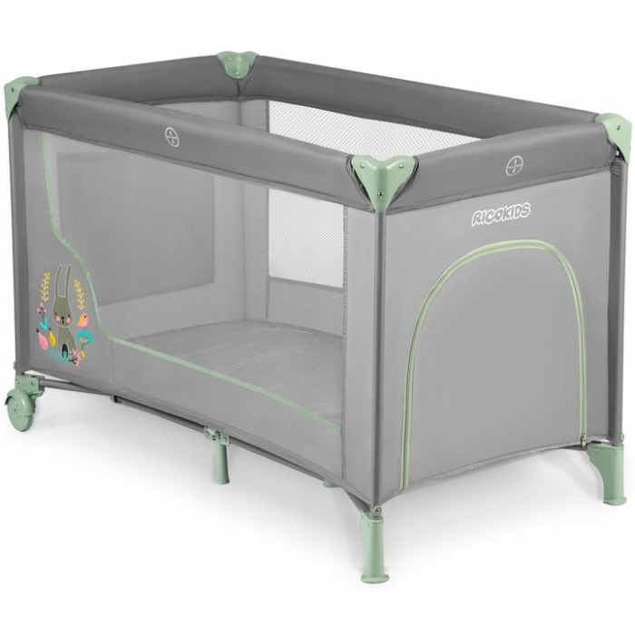 Patut pliabil Ricokids RK-240 Gri, Sigur si Practic - imagine 6