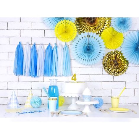 Decoratiune Honeycomb Albastru Party Deco - imagine 6