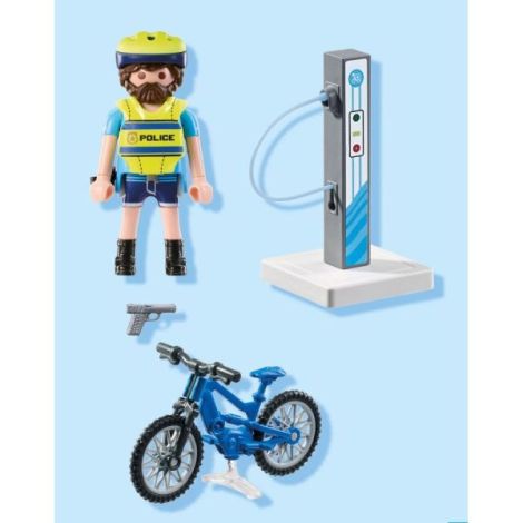 Playmobil Politist cu Bicicleta - Aventură Educațională - imagine 5