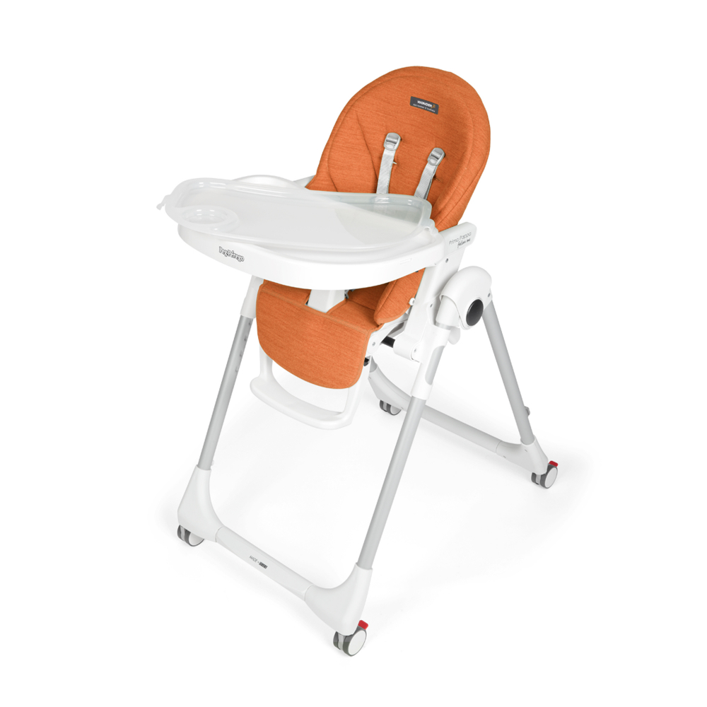 Scaun Masa 2-în-1 Peg Perego, 0-15 kg, Portocaliu - imagine 2