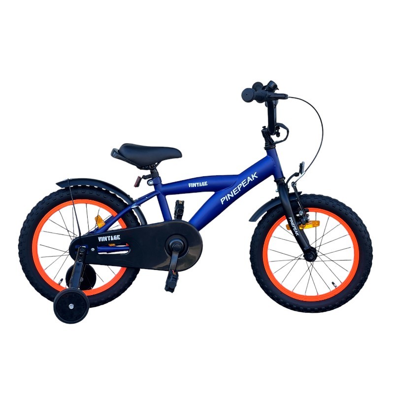 Procart Bicicleta Copii 16" Albastru-Portocaliu