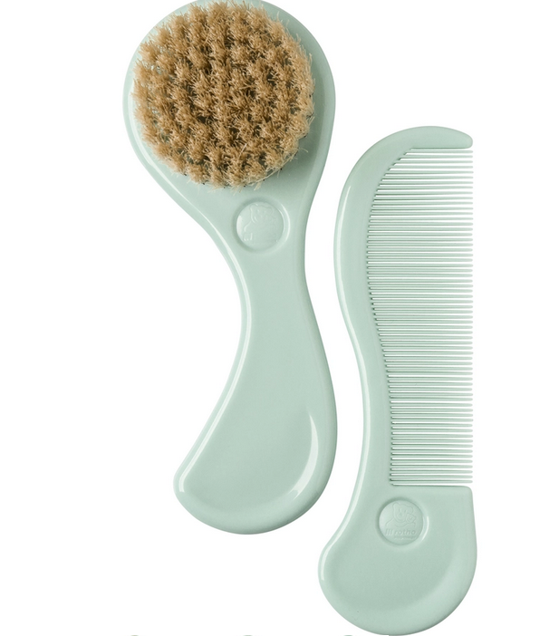 Set Perie & Pieptan Bebelus Rotho Ergonomic - imagine 4