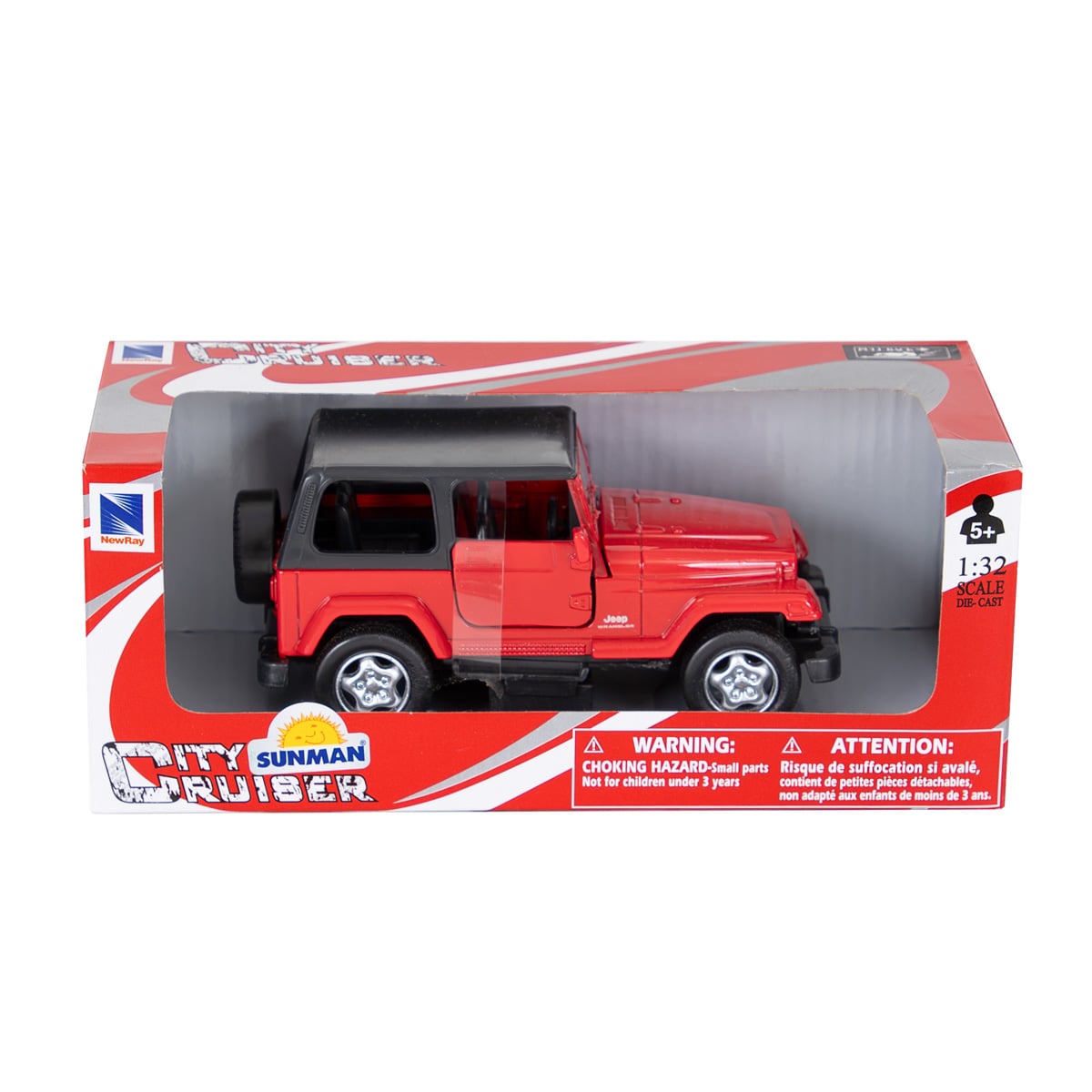 Masina Jeep Wrangler New Ray 1:32 Metalica