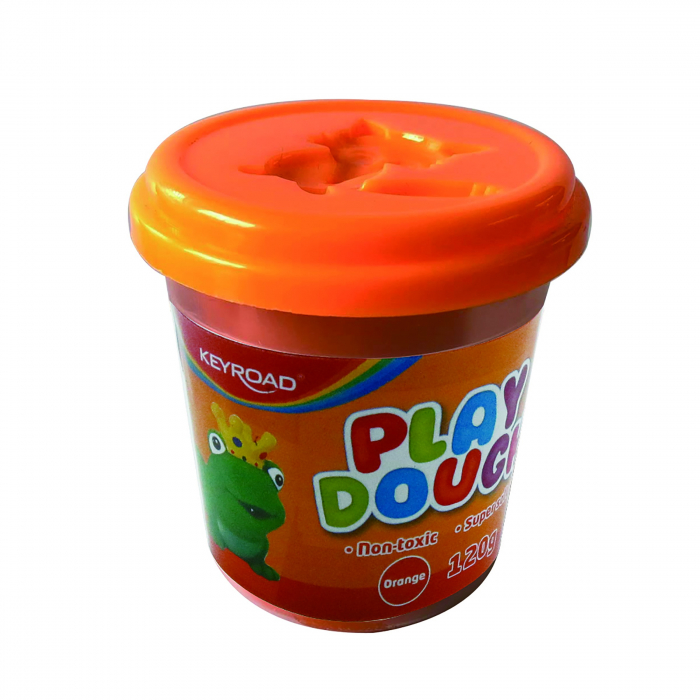 Plastilina Keyroad 120g Portocaliu, Modelat Ușor