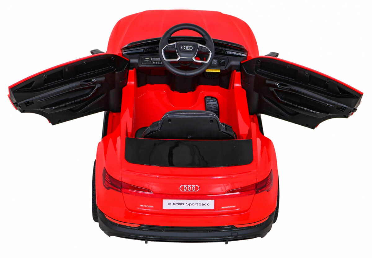 Mașinuță Electrică Audi E-Tron Sportback 4x4 Roșu - imagine 5