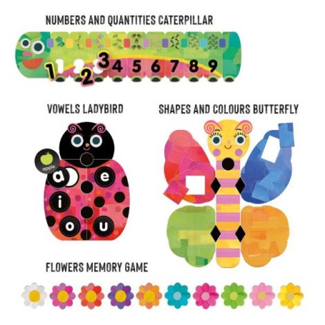 Joc Educational Headu | Forme, Culori & Vocale - imagine 2
