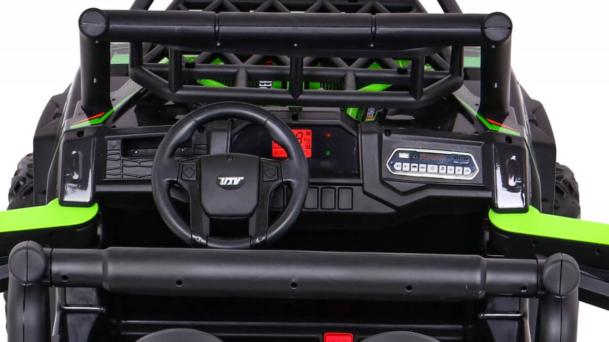 Buggy UTV 24V 2 Locuri 400W Verde Autokids - imagine 6
