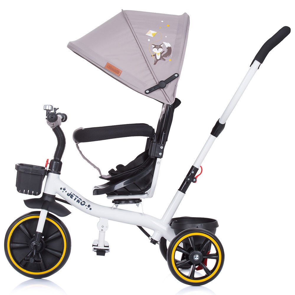 Tricicleta Chipolino Jetro, Scaun Reversibil, Copertină